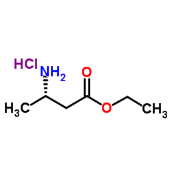 Butanoic acid, 3-amino-, ethyl ester, hydrochloride, (3S)- picture