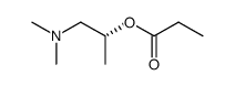 (R)-(-)-1-dimethylamino-2-propyl propanoate Structure