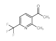 3-ACETYL-2-METHYL-6-(TRIFLUOROMETHYL)PYRIDINE structure