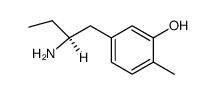 4-methyl-alpha-ethyl-m-tyramine structure