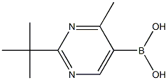 (2-(叔丁基)-4-甲基嘧啶-5-基)硼酸图片