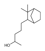 alpha,3,3-trimethylbicyclo[2.2.1]heptane-2-butanol structure