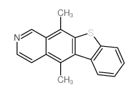 [1]Benzothieno[3,2-g]isoquinoline,5,11-dimethyl- structure