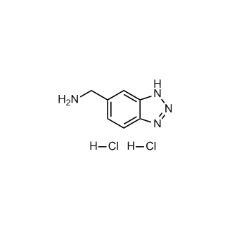 (1H-苯并[d][1,2,3]三唑-6-基)甲胺二盐酸盐图片