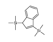 trimethyl-(3-trimethylsilyl-1H-inden-1-yl)silane结构式