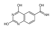 2,4-二氧代-1,2,3,4-四氢喹唑啉-6-羧酰胺结构式