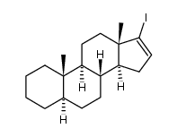 17-iodo-5α-androst-16-ene Structure