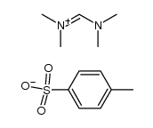 N,N,N',N'-Tetramethylformamidinium-(p-toluolsulfonat) Structure