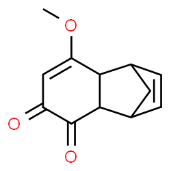 1,4-Methanonaphthalene-5,6-dione, 1,4,4a,8a-tetrahydro-8-methoxy-, endo- (8CI) picture