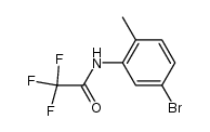 N-(5-BROMO-2-METHYLPHENYL)-2,2,2-TRIFLUOROACETAMIDE Structure