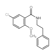 5-chloro-2-methoxy-n-(2-phenylethyl)benzamide picture