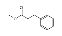 methyl 2‐methyl‐3‐phenylproanoate Structure