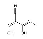 2-cyano-2-hydroxyimino-N-methylacetamide Structure