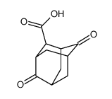 4,8-Dioxo-2-adamantanecarboxylic acid结构式