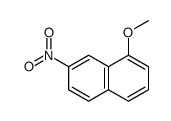 1-methoxy-7-nitronaphthalene结构式