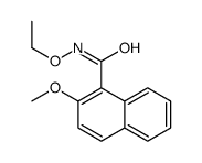 N-ethoxy-2-methoxynaphthalene-1-carboxamide Structure