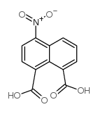 1,8-Naphthalenedicarboxylicacid, 4-nitro-结构式