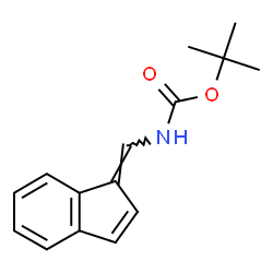 N-(1H-Inden-1-ylidenemethyl)carbamic acid tert-butyl ester picture