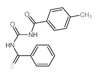 Benzamide,4-methyl-N-[[(phenylthioxomethyl)amino]carbonyl]- picture