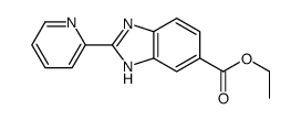 ethyl 2-pyridin-2-yl-3H-benzimidazole-5-carboxylate Structure