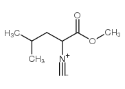 2-ISOCYANO-4-METHYLPENTANOIC ACID METHYL ESTER Structure