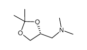 1,3-Dioxolane-4-methanamine,N,N,2,2-tetramethyl-,(4R)-(9CI)结构式