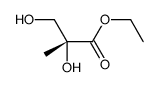 ethyl (2R)-2,3-dihydroxy-2-methylpropanoate Structure