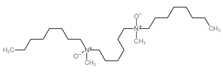 methyl-[6-(methyl-octyl-oxido-ammonio)hexyl]-octyl-oxido-azanium Structure