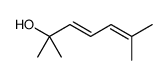 2,6-dimethylhepta-3,5-dien-2-ol结构式