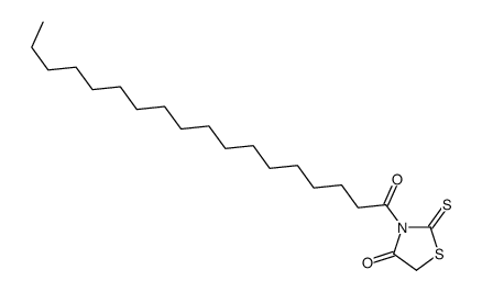 3-octadecanoyl-2-sulfanylidene-1,3-thiazolidin-4-one Structure