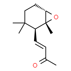 3-Buten-2-one,4-[(1R,2S,6S)-1,3,3-trimethyl-7-oxabicyclo[4.1.0]hept-2-yl]-,rel-(9CI) Structure