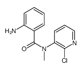 2-amino-N-(2-chloropyridin-3-yl)-N-methylbenzamide Structure