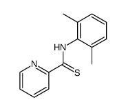 N-(2,6-dimethylphenyl)pyridine-2-carbothioamide结构式