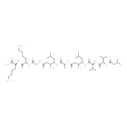 pepstatyl, Gly-Lys-Lys- Structure