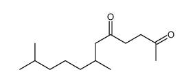 7,11-dimethyldodecane-2,5-dione Structure