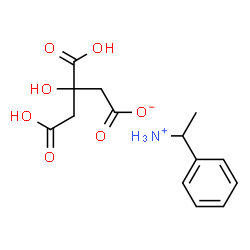 alpha-methylbenzylammonium dihydrogen 2-hydroxypropane-1,2,3-tricarboxylate picture