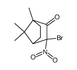 3-bromo-3-nitro-bornan-2-one Structure