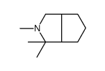 2,3,3-trimethyl-1,3a,4,5,6,6a-hexahydrocyclopenta[c]pyrrole Structure