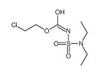 2-chloroethyl N-(diethylsulfamoyl)carbamate Structure