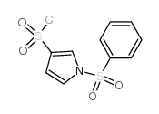 1-(Phenylsulfonyl)pyrrole-3-sulfonyl chloride structure