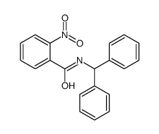 N-benzhydryl-2-nitrobenzamide结构式