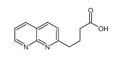 1,8-萘啶-2-丁酸结构式