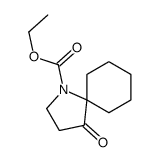 ethyl 4-oxo-1-azaspiro[4.5]decane-1-carboxylate结构式