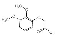 2-(2,3-dimethoxyphenoxy)acetic acid结构式