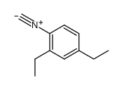 2,4-diethylphenyl isocyanide Structure