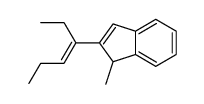 2-hex-3-en-3-yl-1-methyl-1H-indene Structure