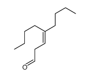 4-butyloct-3-enal Structure