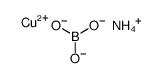 azanium,copper,borate结构式