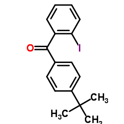 (2-Iodophenyl)[4-(2-methyl-2-propanyl)phenyl]methanone图片