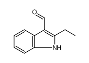 1H-Indole-3-carboxaldehyde, 2-ethyl Structure